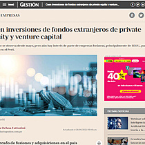 Caen inversiones de fondos extranjeros de private equity y venture capital